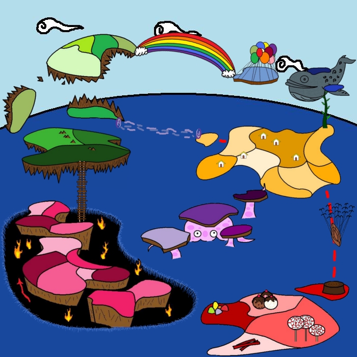 the map